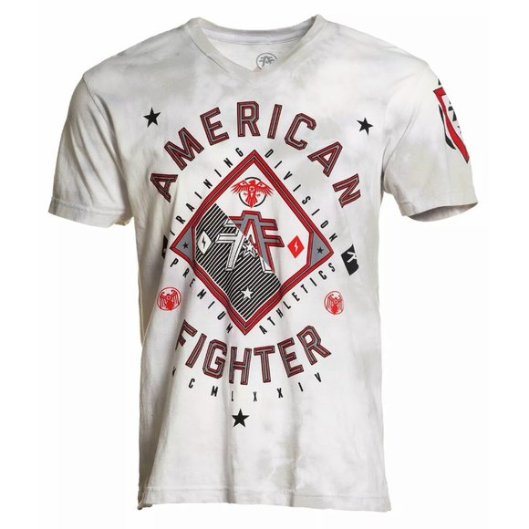 AMERICAN FIGHTER GARDNER Men's T-Shirt S/S Biker M - Picture 2 of 10